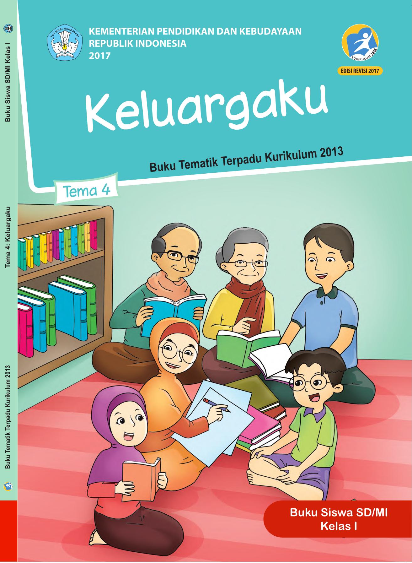 SOAL TEMATIK KELAS 1 TEMA 4 KELUARGAKU SUBTEMA 1 Kuis