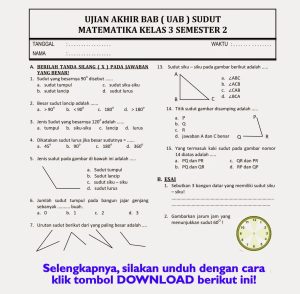 5 Rahasia Contoh Soal UTS Kelas 3 Tema 2 yang Wajib Diketahui Sebelum Terlambat