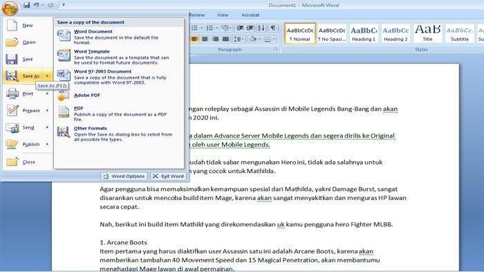 7 Cara Ubah Word 2003 ke 2010 Online Tanpa Install Ulang, Ternyata Semudah Ini di 2026