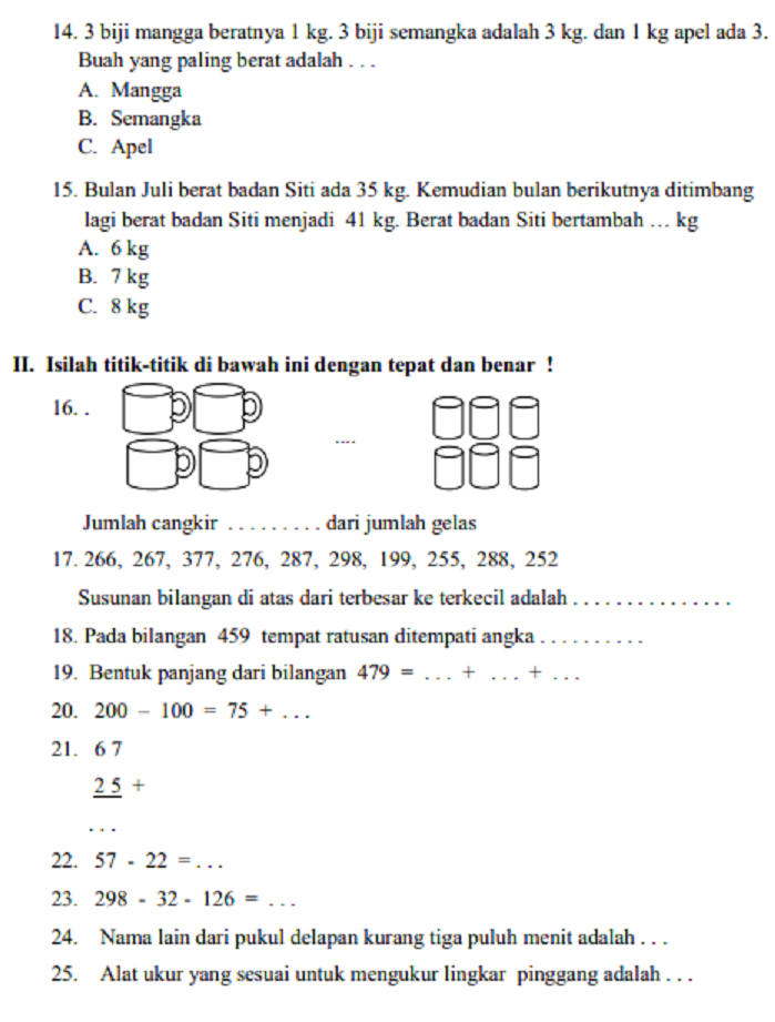Materi Matematika Kelas 3 Sd Semester 2 Pdf - Piffle me Materi Matematika Kelas 3 Sd Semester 2 Pdf - Piffle me