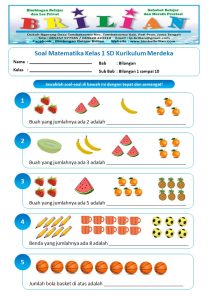 Soal Matematika Kelas 1 Semester 2 Kurikulum Merdeka Dalchaebi