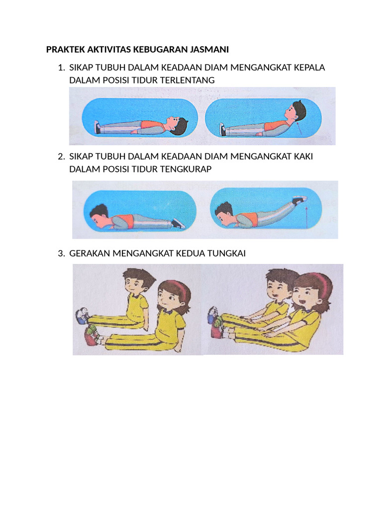 Praktek Aktivitas Kebugaran Jasmani PDF Praktek Aktivitas Kebugaran Jasmani PDF