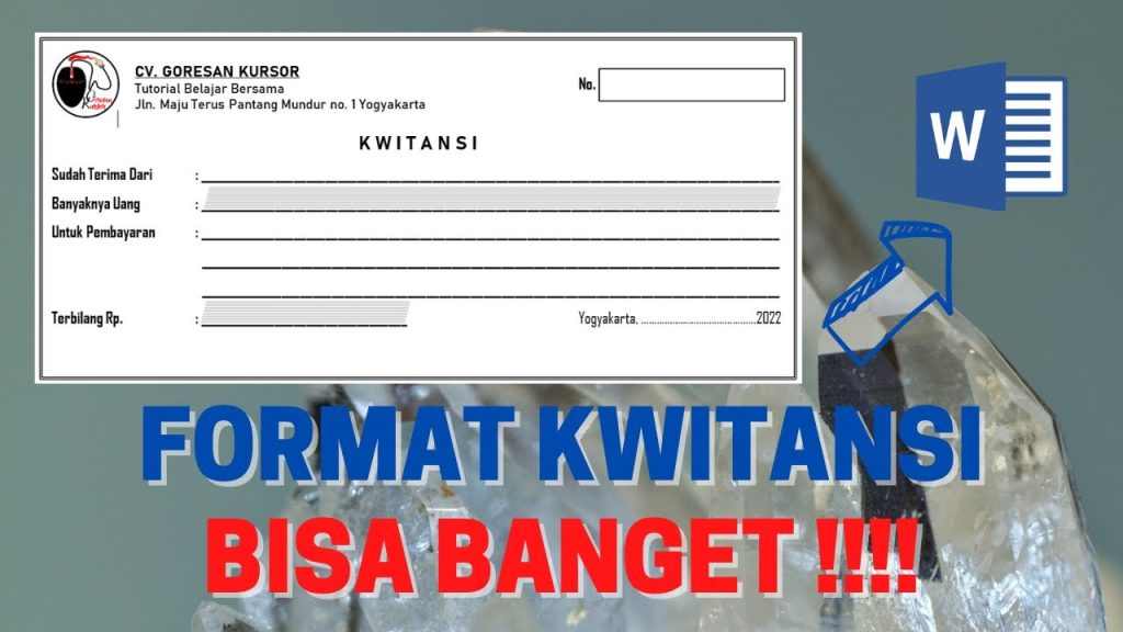 8 Cara Ubah Ukuran Word Menjadi Kwitansi yang Rapi dan Sah, Ternyata Semudah Ini! 8 Cara Ubah Ukuran Word Menjadi Kwitansi yang Rapi dan Sah, Ternyata Semudah Ini!