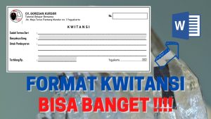 8 Cara Ubah Ukuran Word Menjadi Kwitansi yang Rapi dan Sah, Ternyata Semudah Ini!