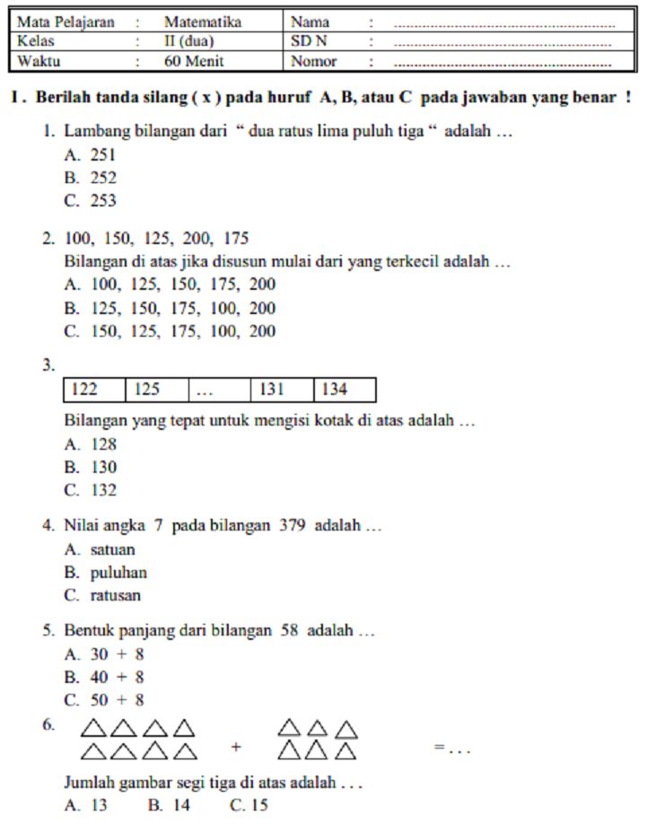 Contoh Soal Matematika Kelas 2 Sd Dalchaebi Contoh Soal Matematika Kelas 2 Sd Dalchaebi