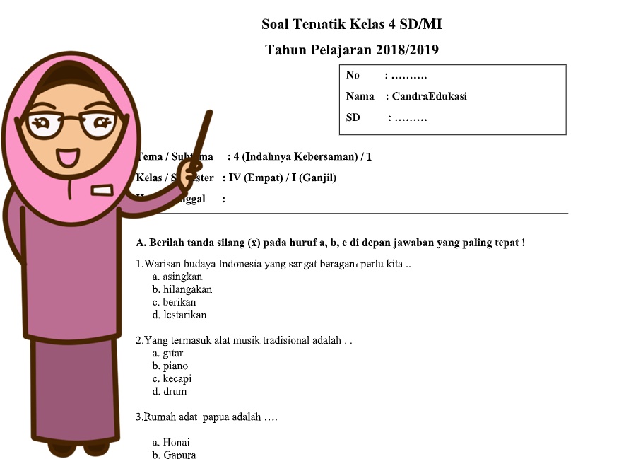 Rahasia Latihan Soal Tema 1 Subtema 1 Kelas 4: 5 Cara Cepat Kuasai Materi Sebelum Ujian Rahasia Latihan Soal Tema 1 Subtema 1 Kelas 4: 5 Cara Cepat Kuasai Materi Sebelum Ujian