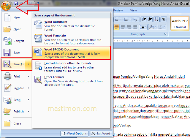 Terbukti 7 Langkah Cepat Cara Ubah Word 2010 ke Word 2007 Online Sebelum Terlambat