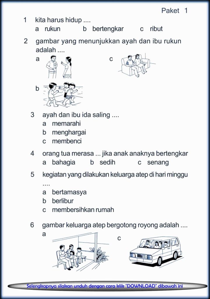 Terbukti Ampuh 5 Contoh Soal Ulangan Harian Kelas 4 Tema 1 Subtema 2 Terbukti Ampuh 5 Contoh Soal Ulangan Harian Kelas 4 Tema 1 Subtema 2
