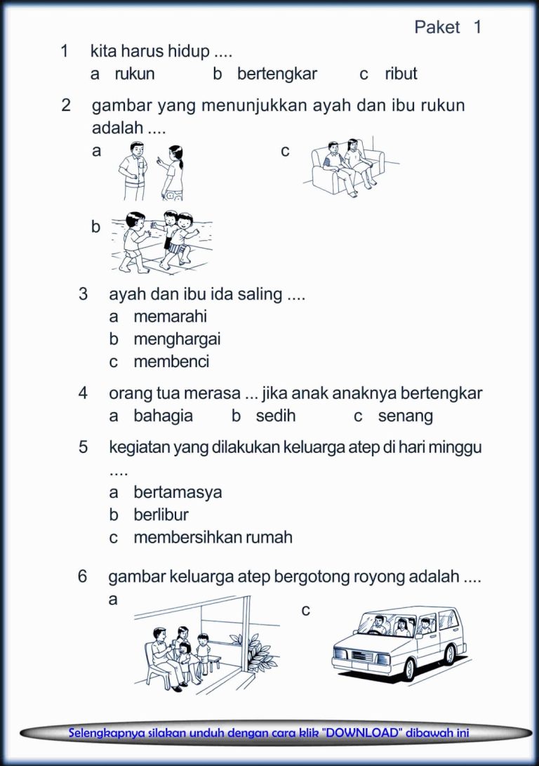 Terbukti Ampuh 5 Contoh Soal Ulangan Harian Kelas 4 Tema 1 Subtema 2 Terbukti Ampuh 5 Contoh Soal Ulangan Harian Kelas 4 Tema 1 Subtema 2