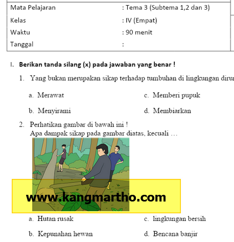 Terbukti Efektif! 7 Cara Memahami Latihan Soal Tema 3 Kelas 4 Kurikulum 2013 Sebelum Ujian