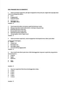 PDF Soal Penjaskes Kelas 10 Semester 2 Compress PDF