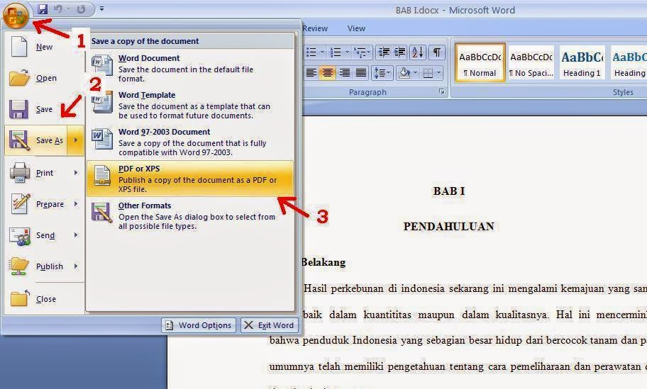 Bagaimana Cara Mengubah Word Kepdf VHKTX