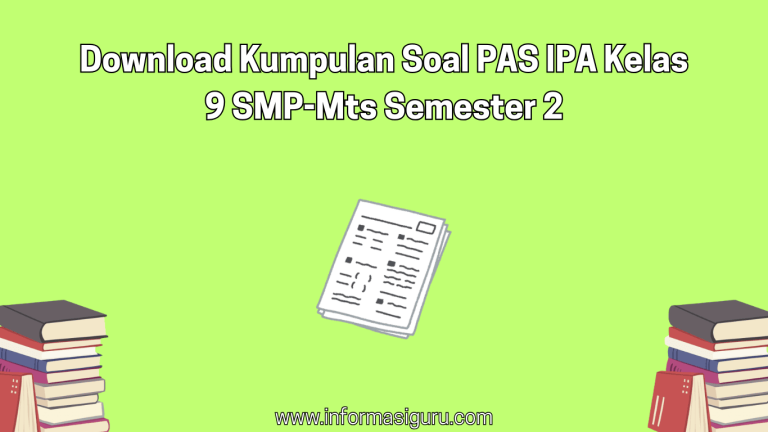 Ternyata Ini Soal IPA Kelas 9 Semester 2 dan Kunci Jawaban PDF 2026 Ternyata Ini Soal IPA Kelas 9 Semester 2 dan Kunci Jawaban PDF 2026