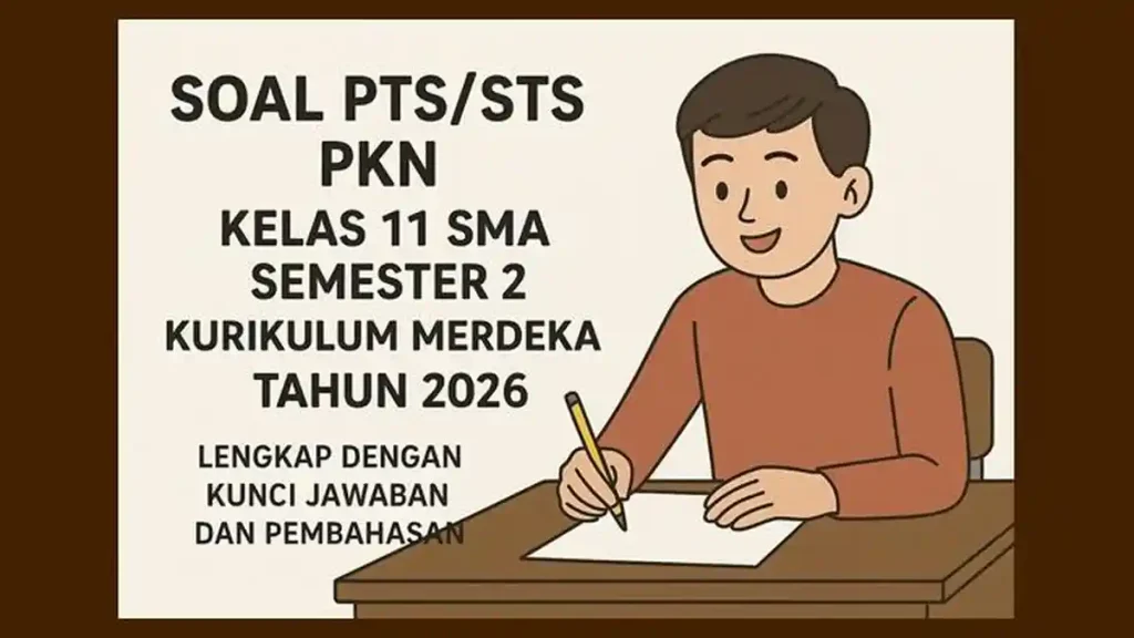 Ternyata Ini Soal Pilihan Ganda PKN Kelas 11 Semester 2 Beserta Jawabannya