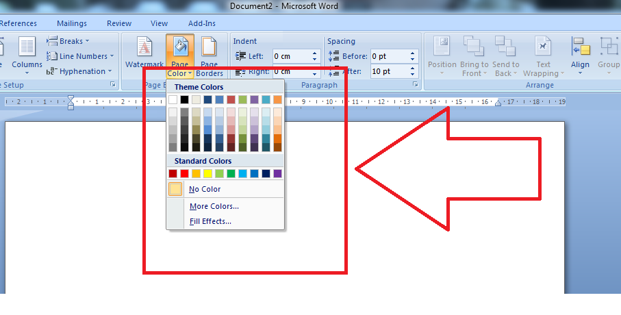 Ternyata Semudah Ini Cara Ubah Warna Background di Microsoft Word 2007 Tanpa Ribet